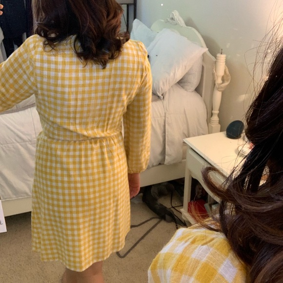 [Old Navy] Gingham Wrap Dress - Picture 8 of 8